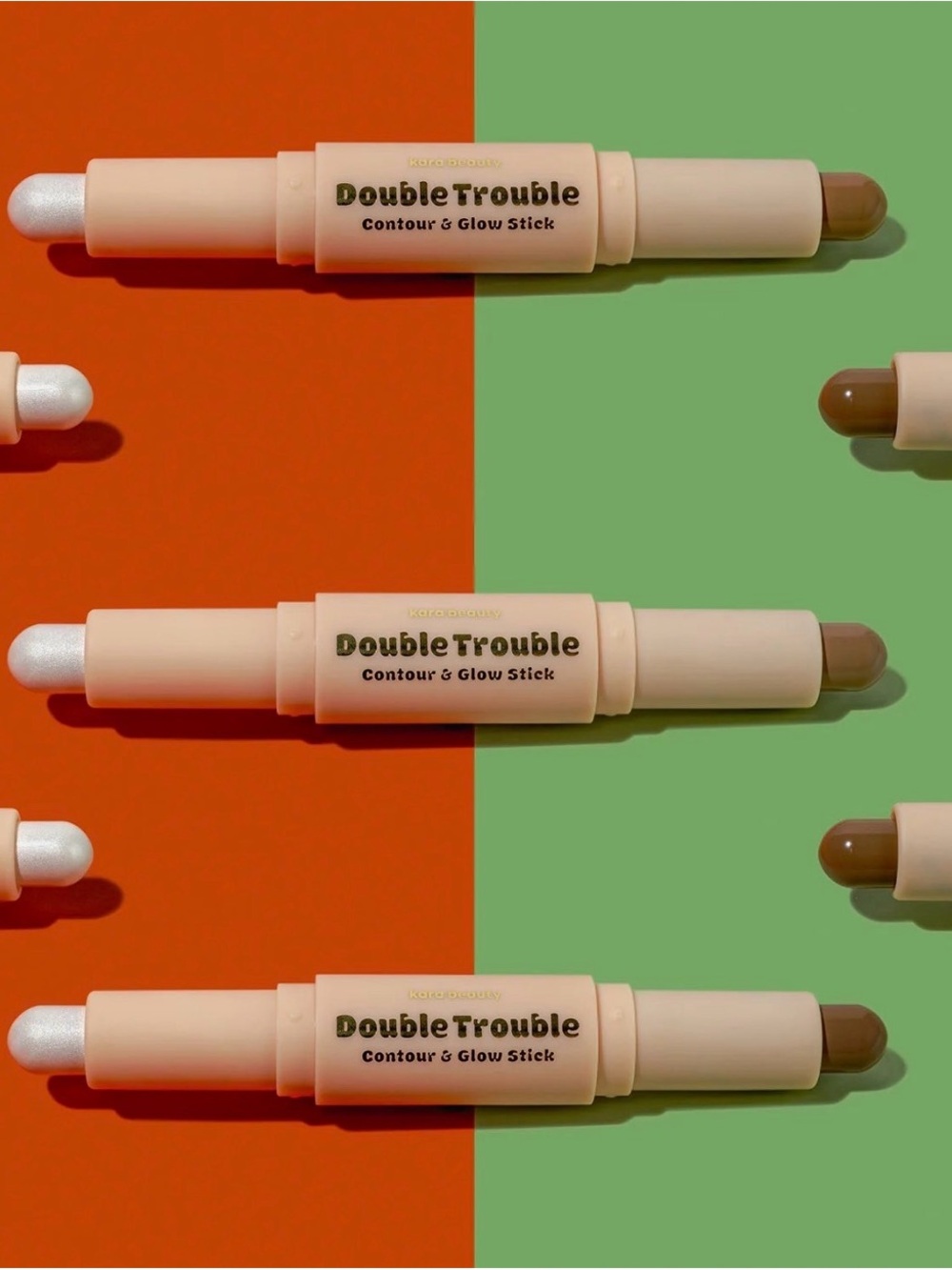 Kara Beauty - Double Trouble Contour+Glow Stick